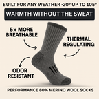 Merino Crew Boot Socks BUY 2 GET 2 PAIRS FREE