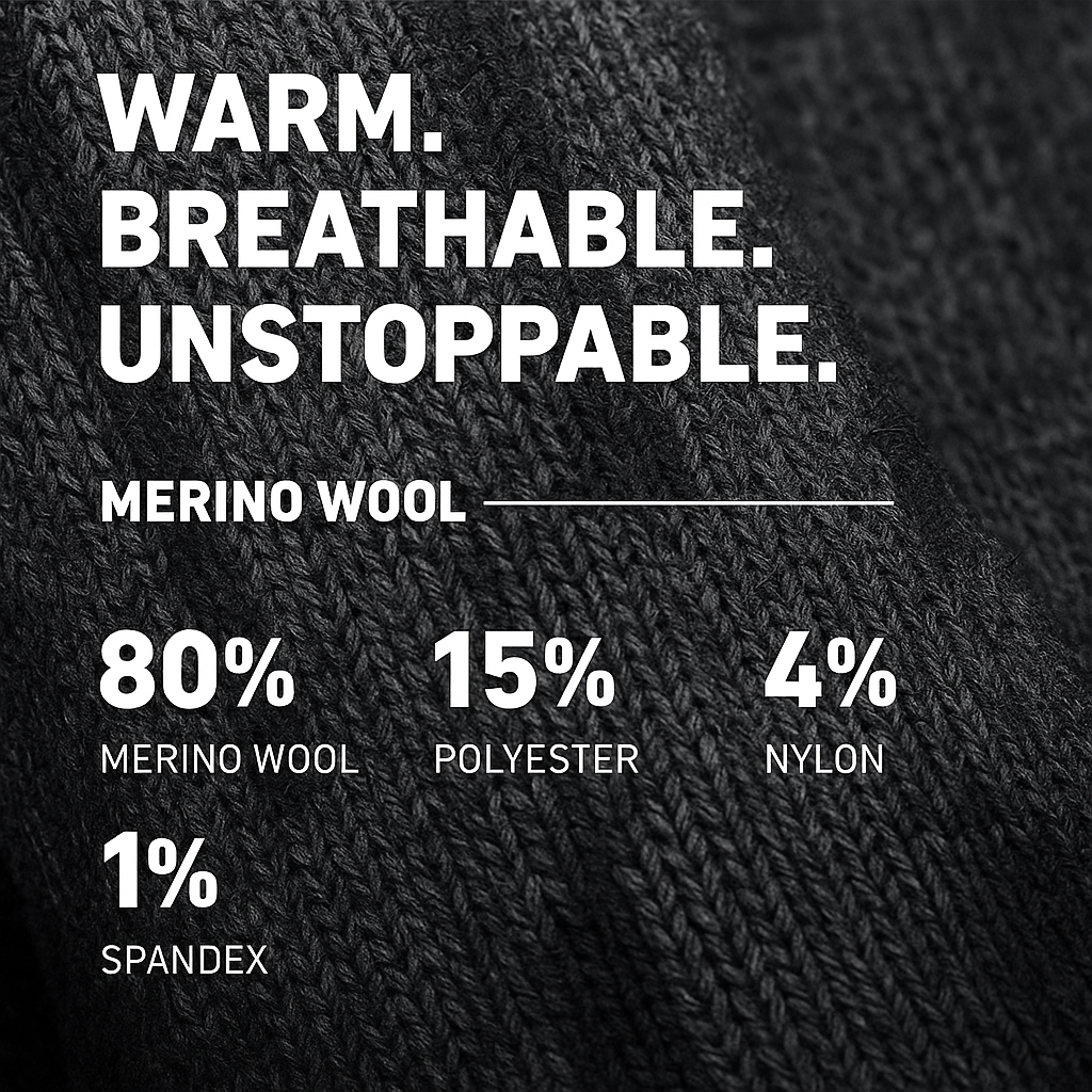 Merino Crew Boot Socks BUY 2 GET 2 PAIRS FREE