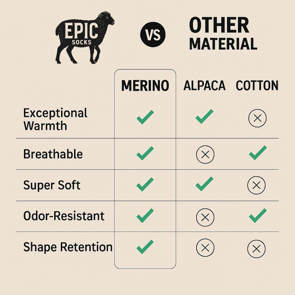 Merino Crew Boot Socks BUY 2 GET 2 PAIRS FREE